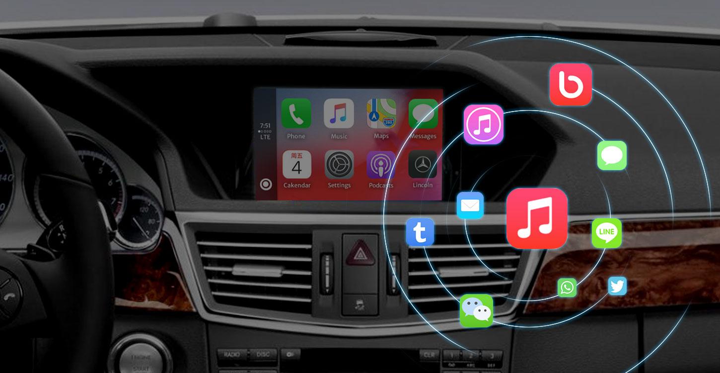 Wireless CarPlay Android Auto For Mercedes Benz