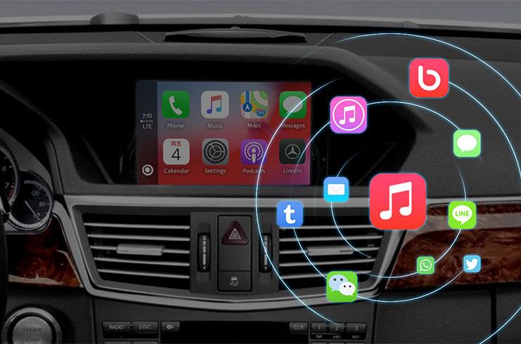 Беспроводная автомобильная камера Apple CarPlay на платформе Android: оригинальные комплекты для дооснащения